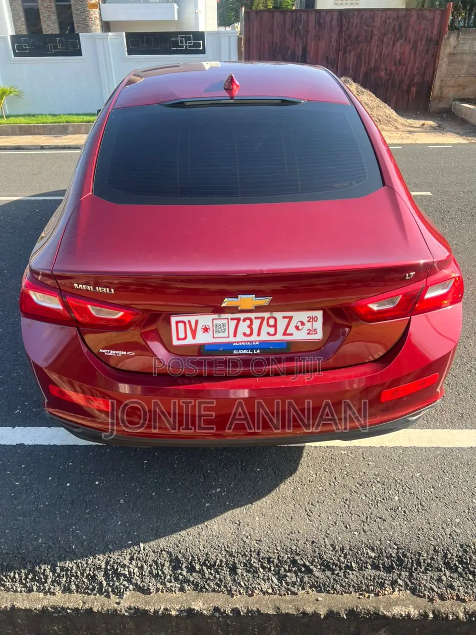 Chevrolet Malibu LT 2018 Burgundy