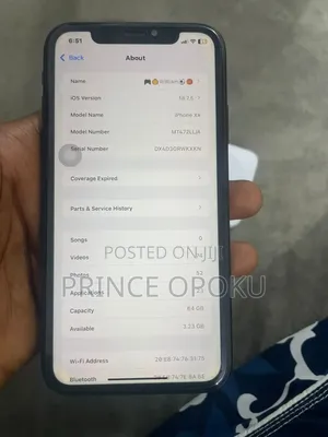 Apple iPhone XR 64 GB Black
