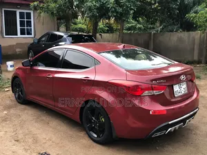 Hyundai Elantra 2013 Red