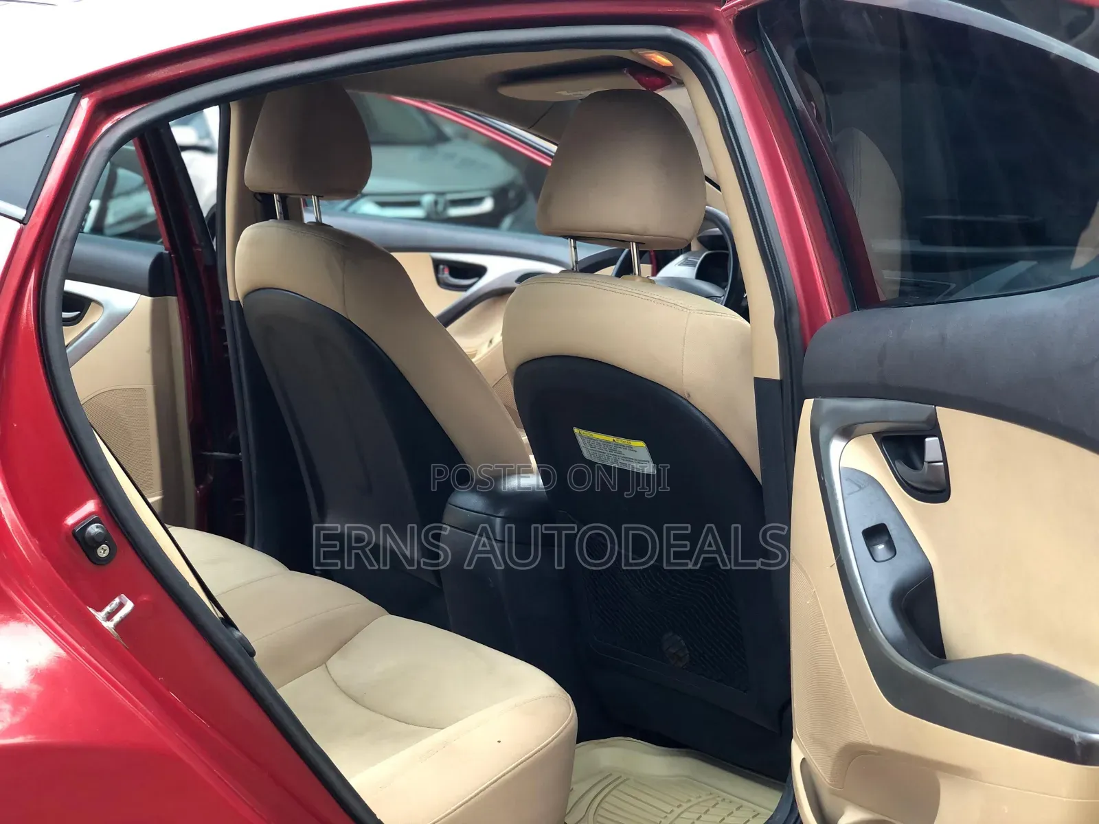Hyundai Elantra 2013 Red