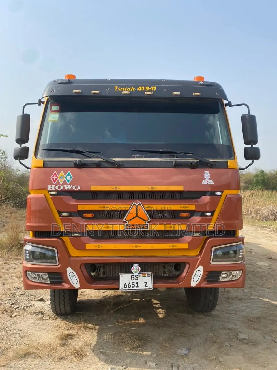 Howo China Tipper Truck