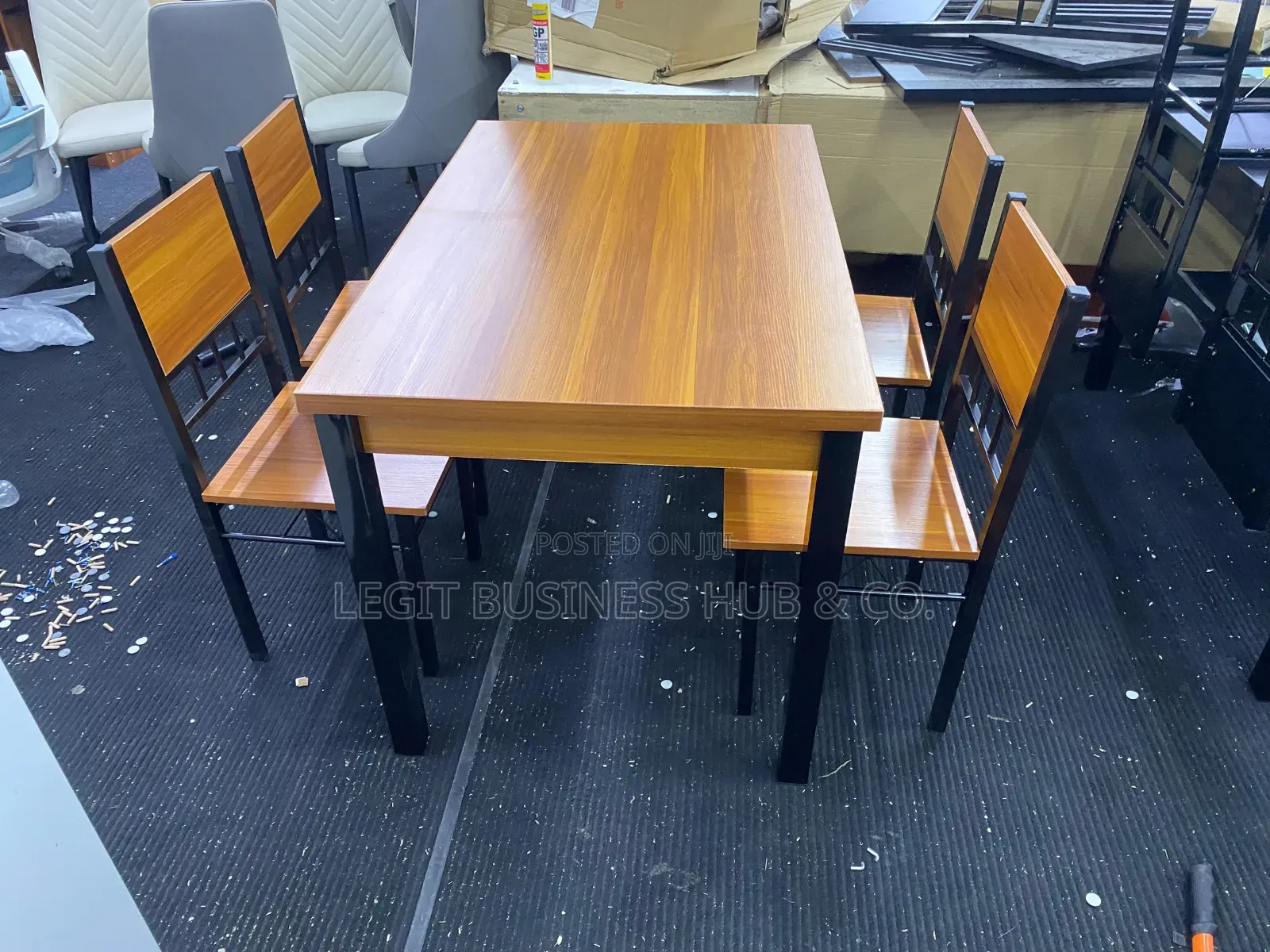 Lavished Wooden Outdoor/Indoor Dining Set