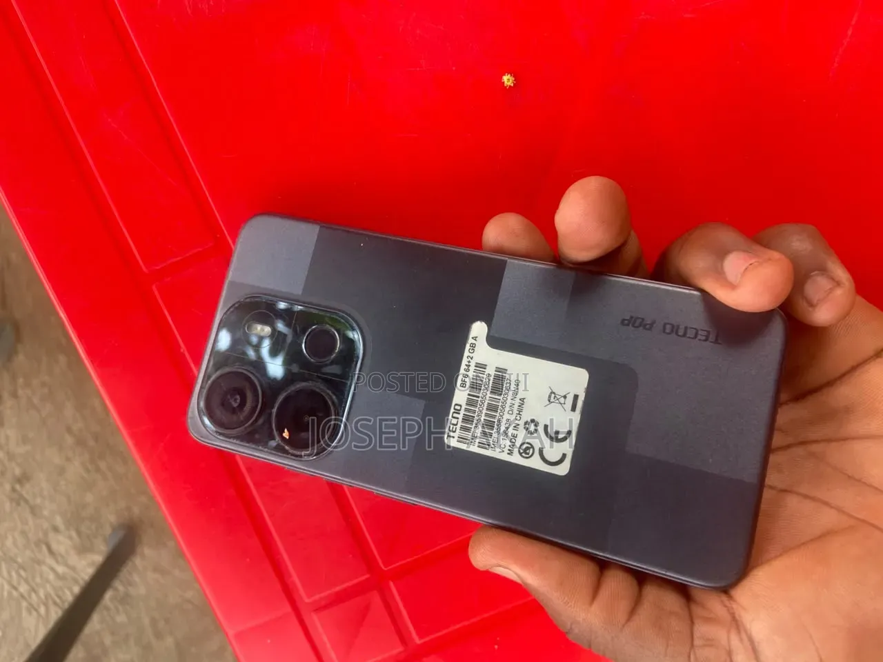 Tecno Pop 7 Pro 64 GB Black