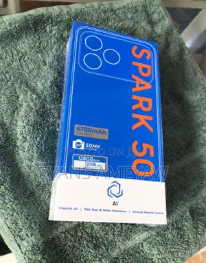 New Tecno Spark 50 128 GB Black