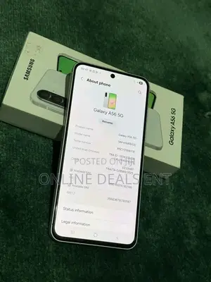 New Samsung Galaxy A56 256 GB Silver