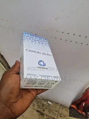 New Tecno Camon 40 Pro 5G 256 GB Black