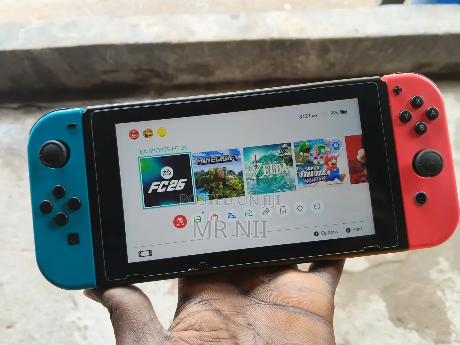 Jailbroken Nintendo Switch