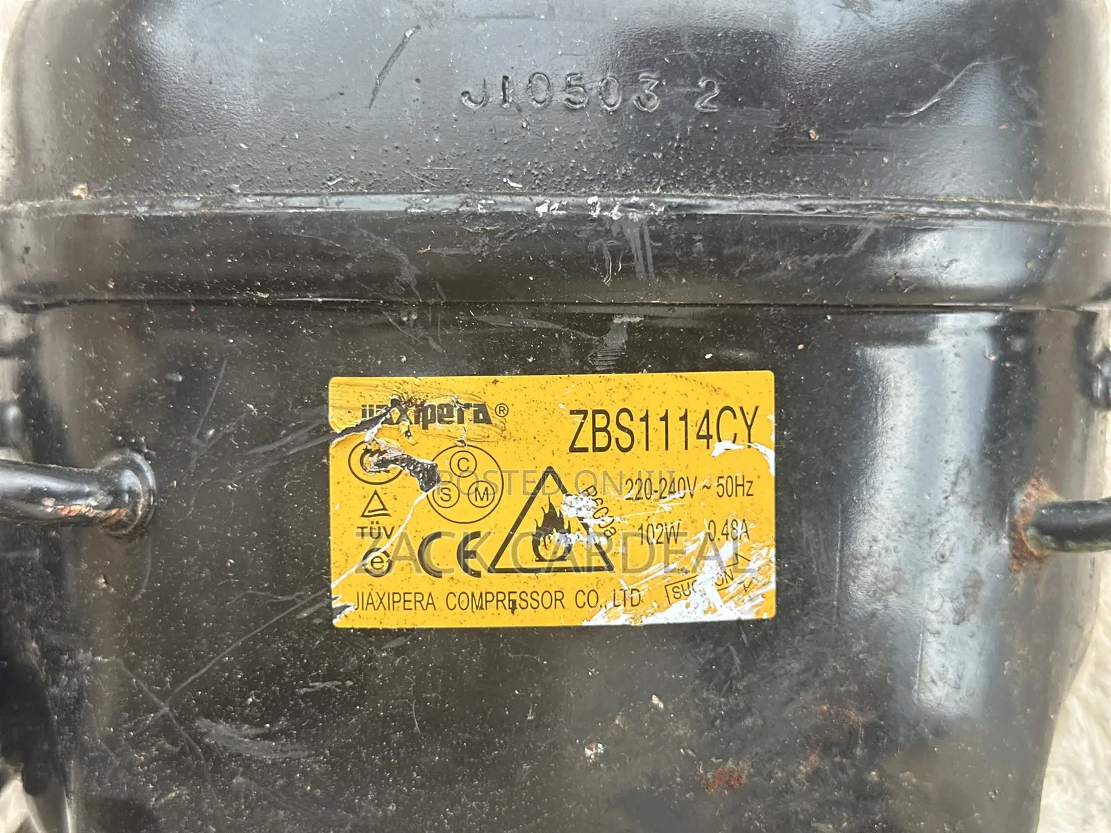 Uk Used Jiaxipera Zbs1114cy Refrigerator Compressor (R600a)