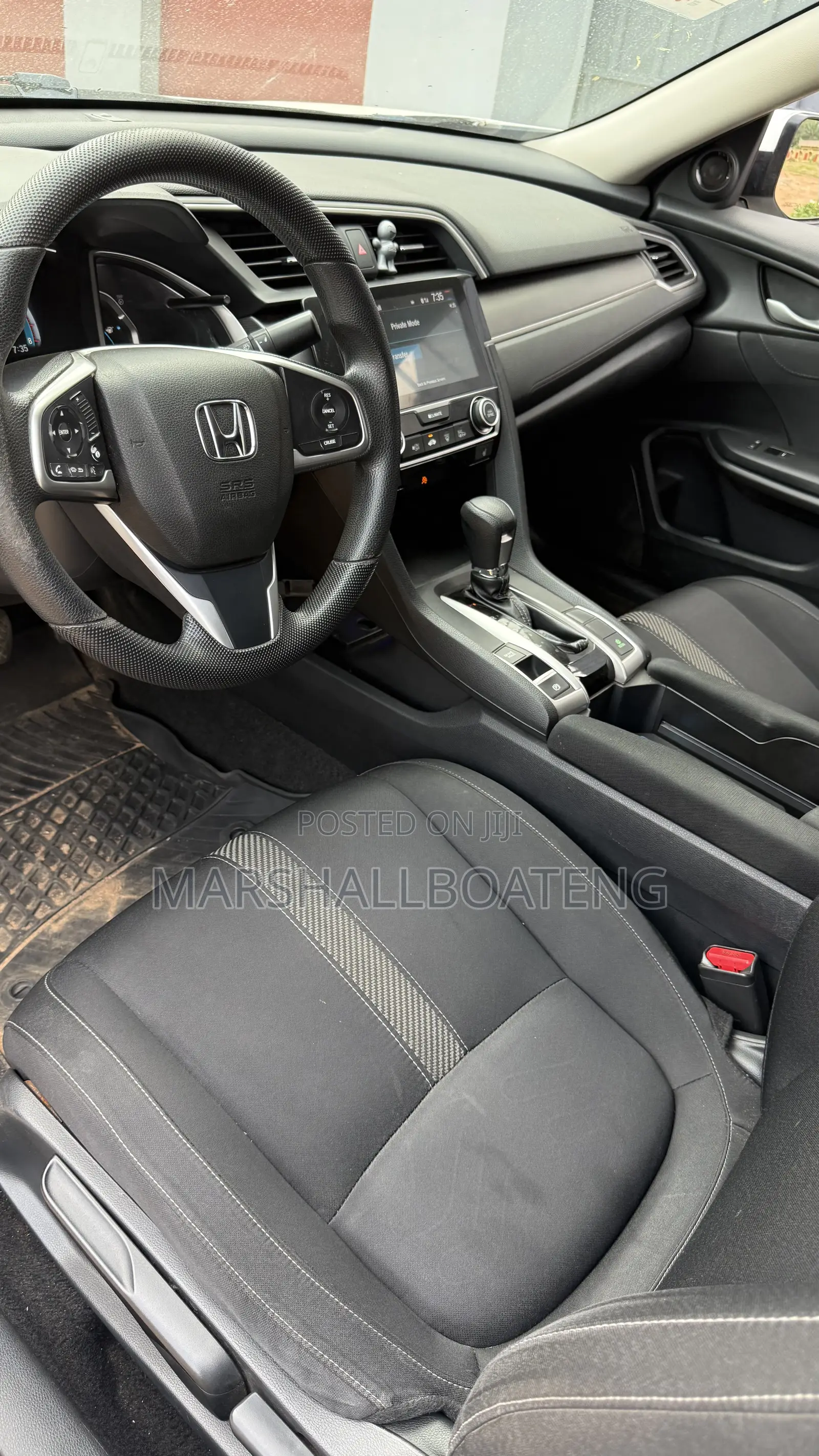 Honda Civic EX-T Sedan 2018 Gray