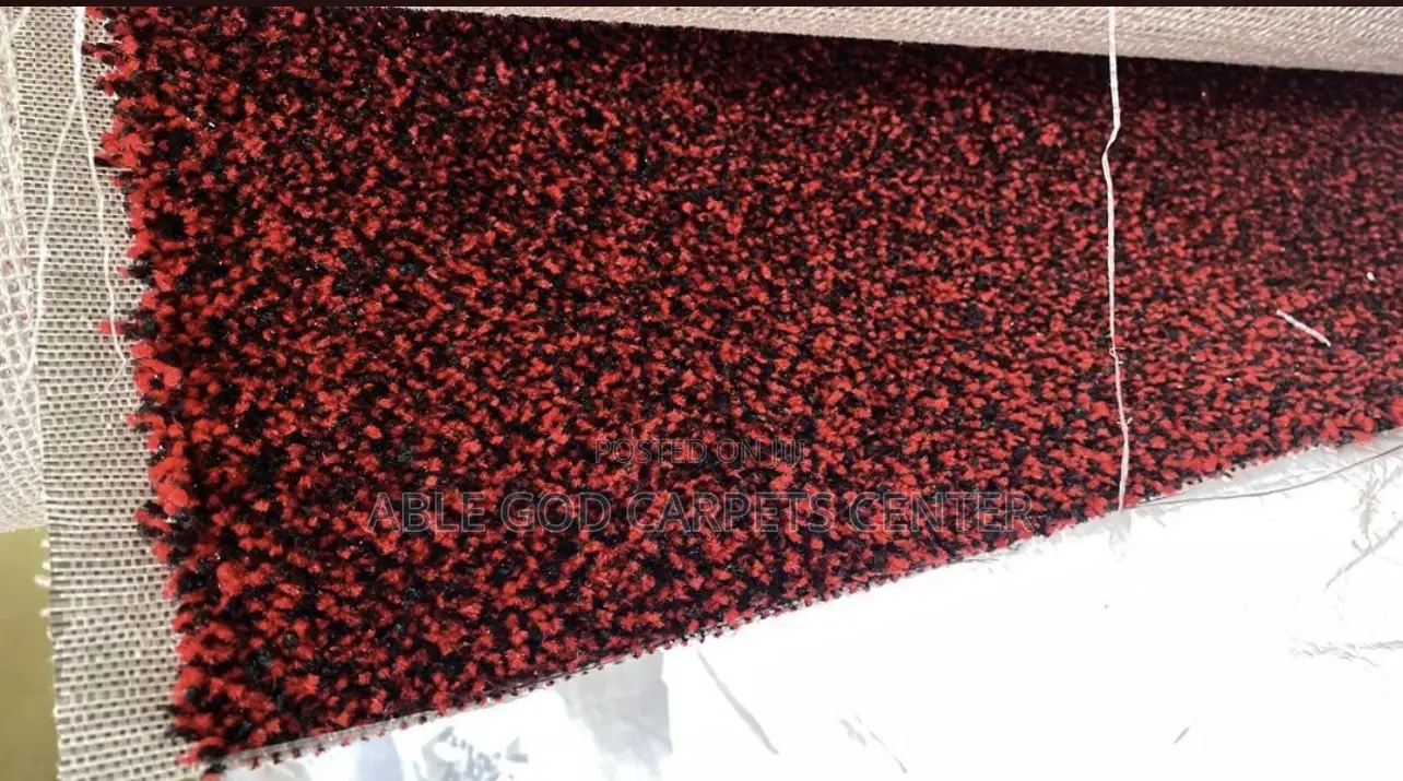 Heavy and Quality Wine Industrial Woolen Carpets With Designs