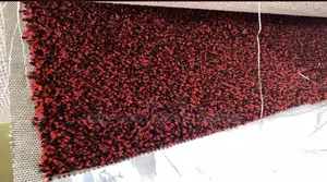 Heavy and Quality Wine Industrial Woolen Carpets With Designs