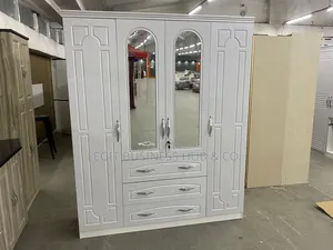Stylish 4 Doors Wardrobe