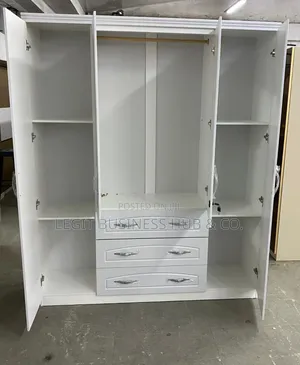 Stylish 4 Doors Wardrobe
