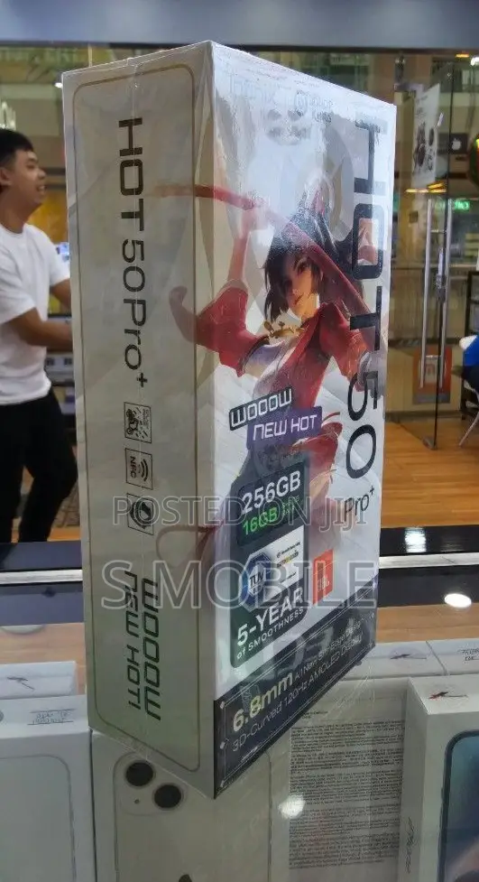 New Infinix Hot 50 Pro+ 4G 256 GB Gold