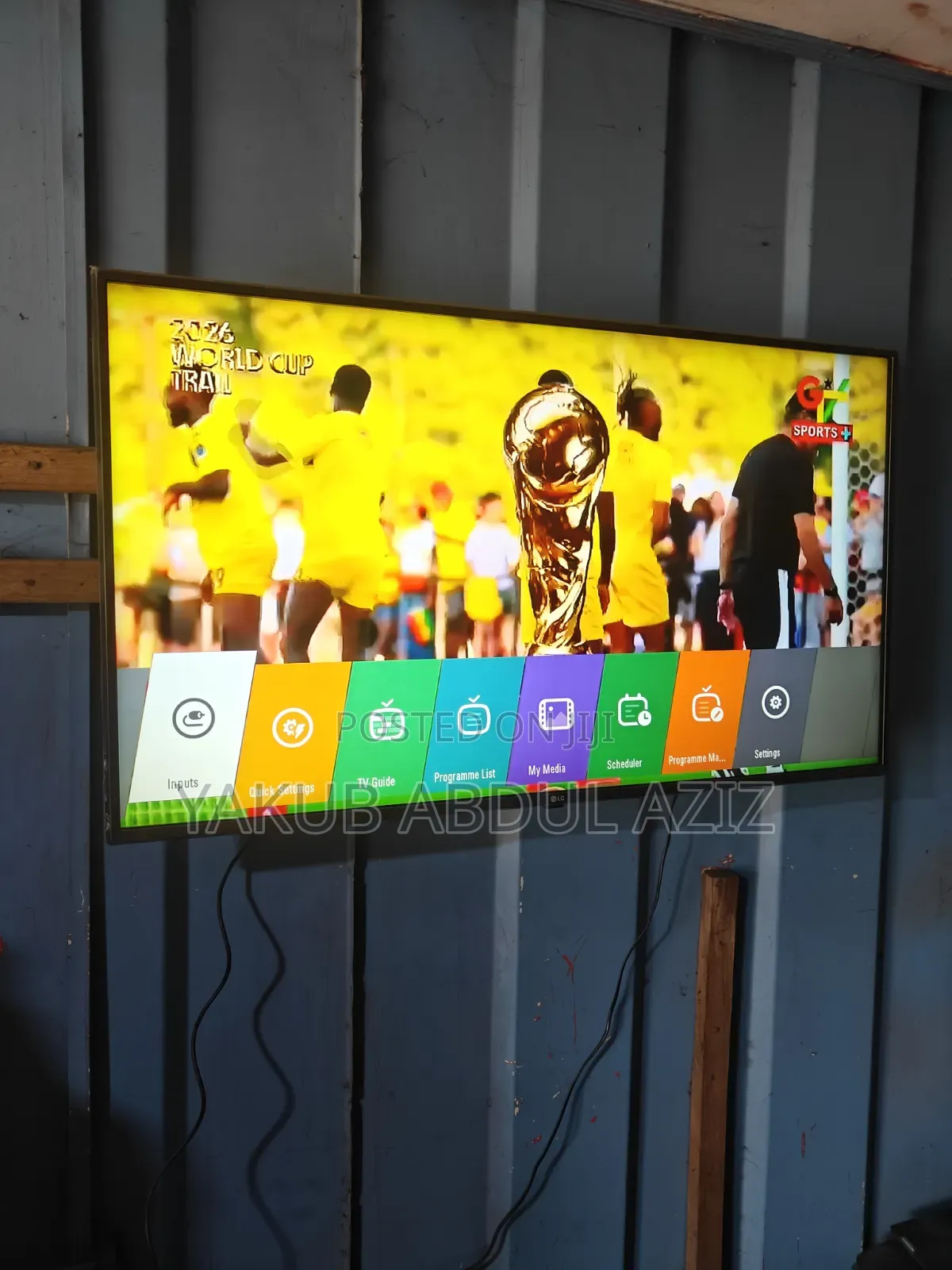 50 Inches LG Digital Satellite TV