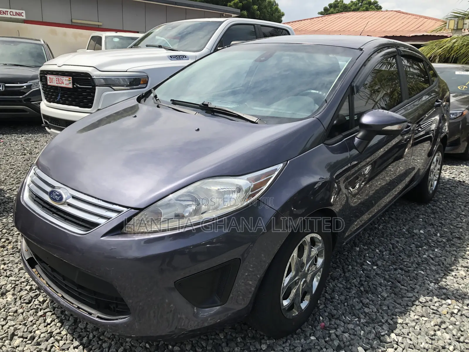 Ford Fiesta S Sedan 2016 Gray