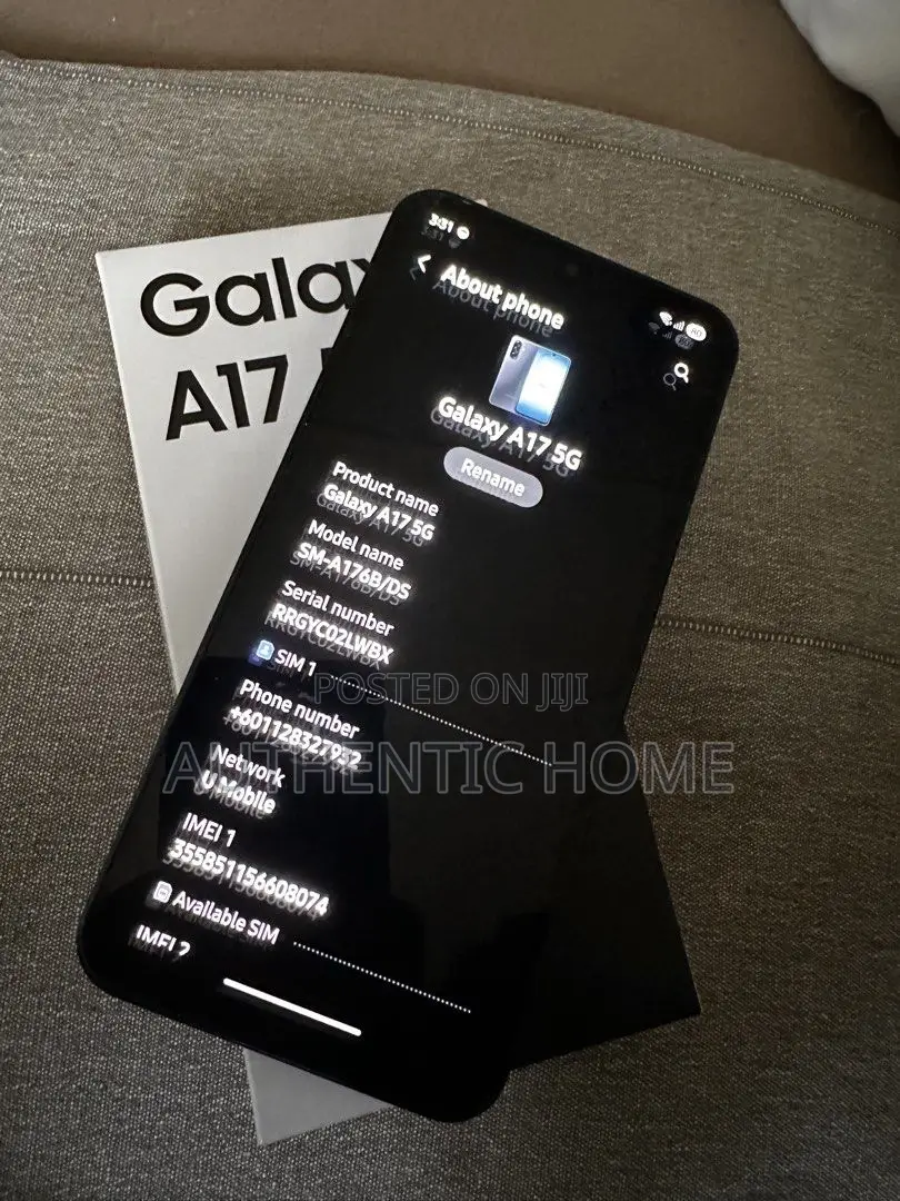 New Samsung Galaxy A17 5G 256 GB Black
