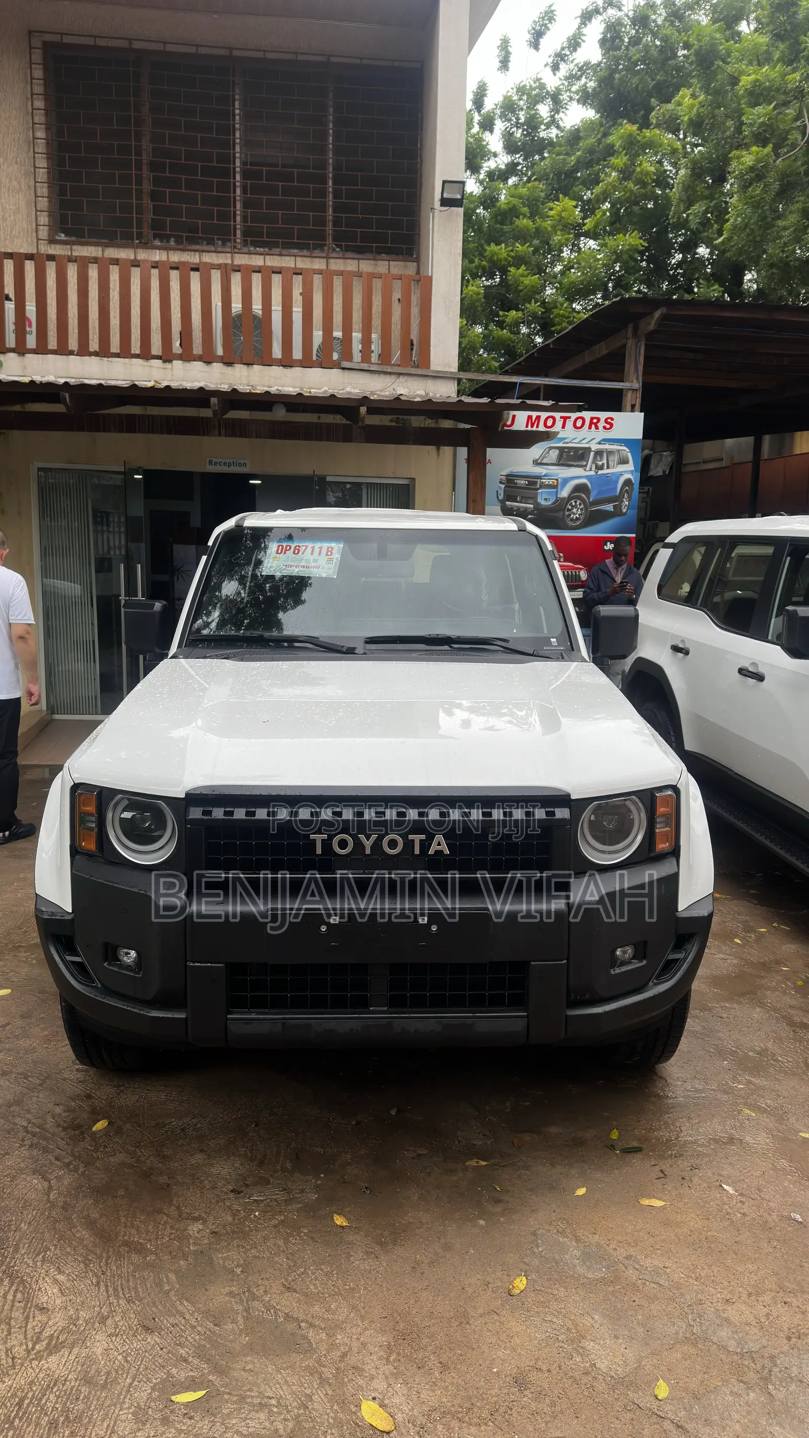 New Toyota Land Cruiser Prado 2024 White