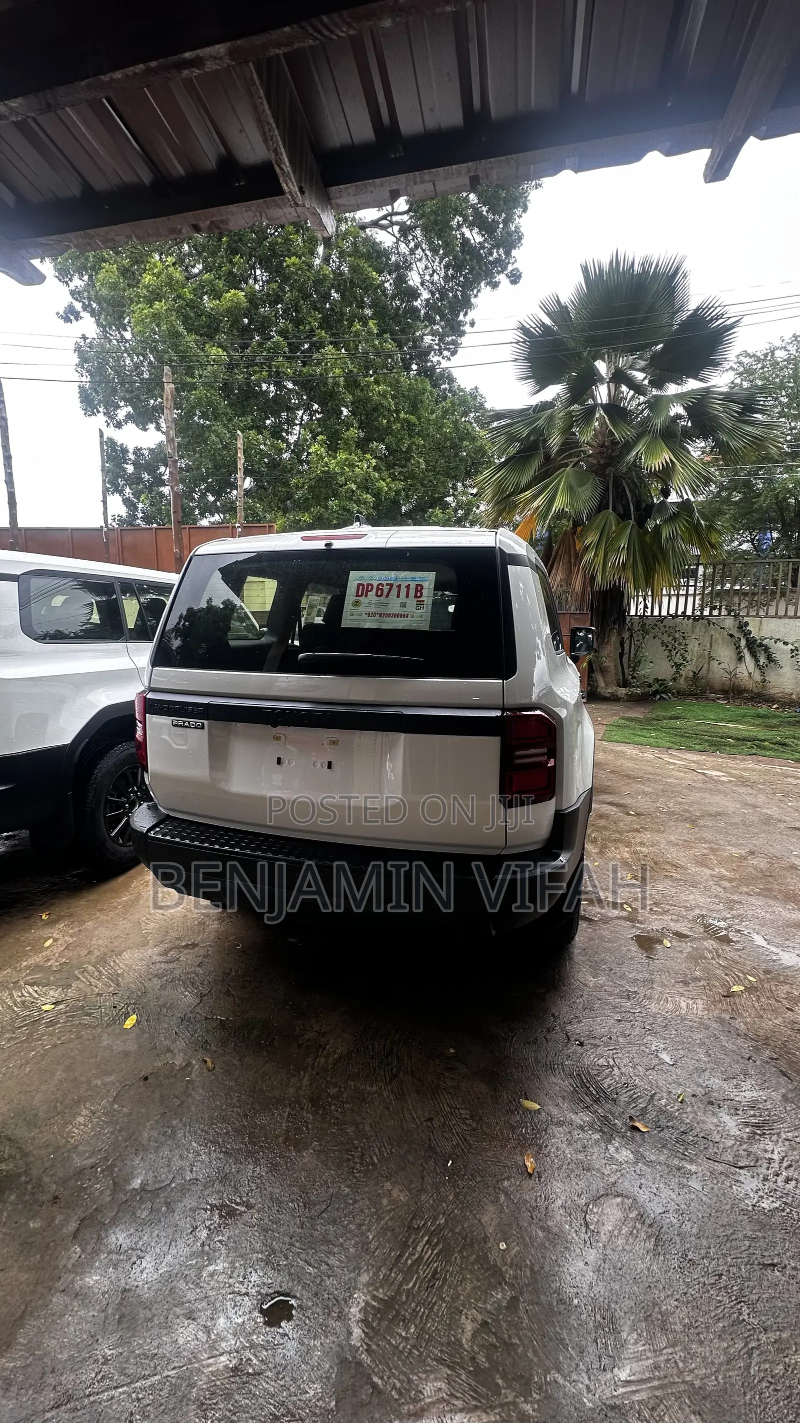 New Toyota Land Cruiser Prado 2024 White