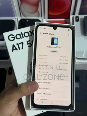 New Samsung Galaxy A17 5G 256 GB Black