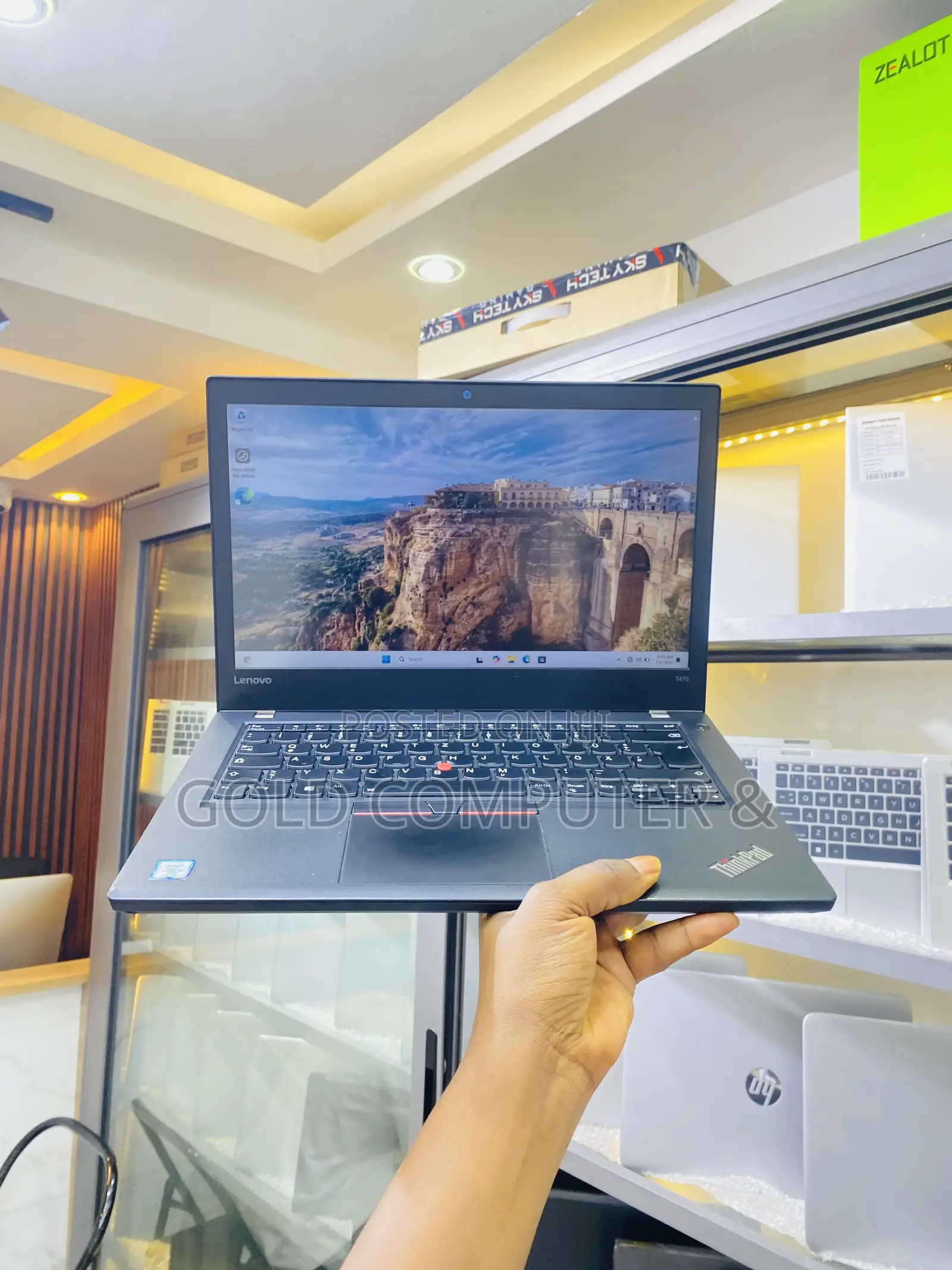 Laptop Lenovo ThinkPad T470 8GB Intel Core i5 SSD 512GB