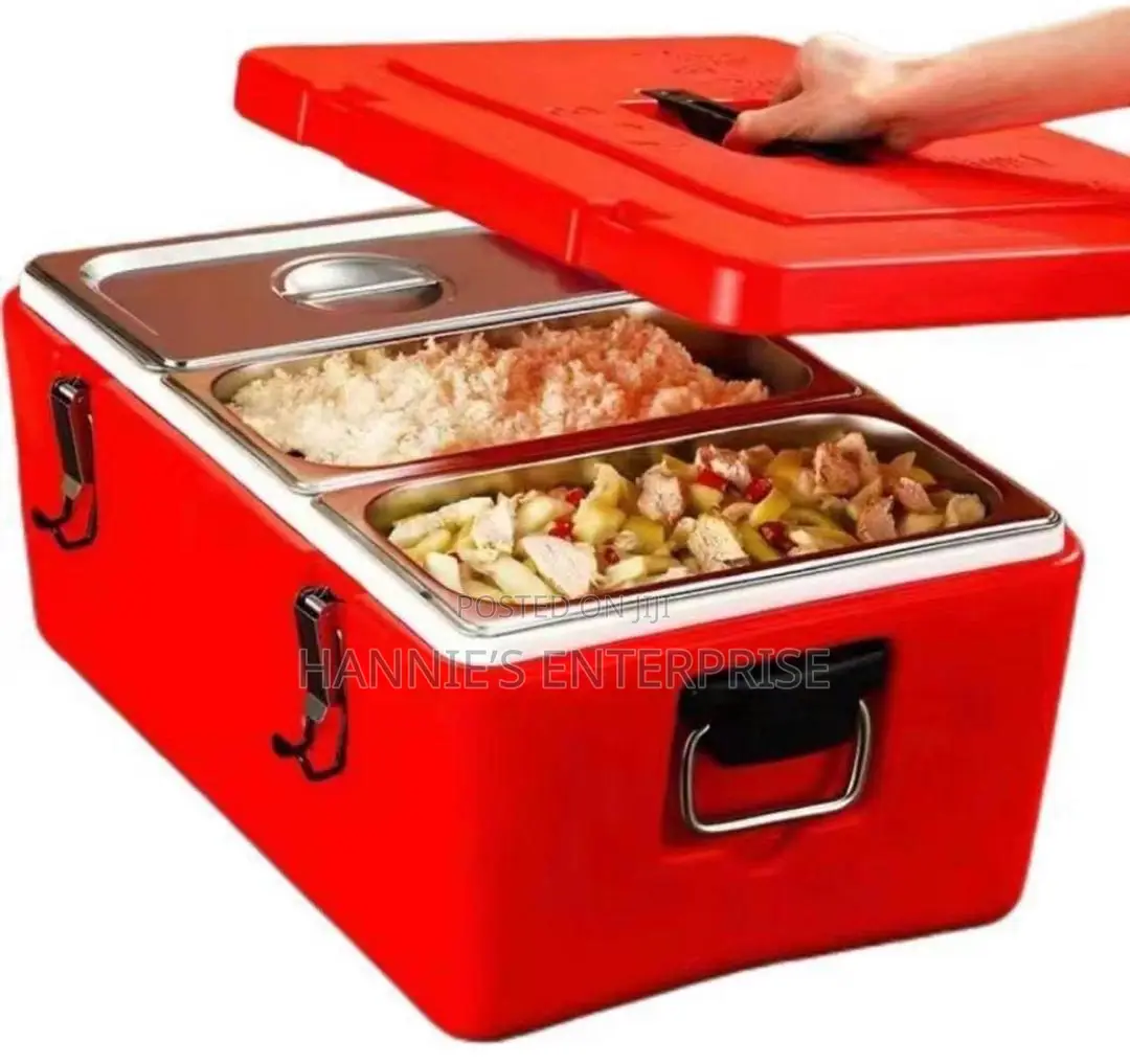 3-Compartment Insulated Food Warmer