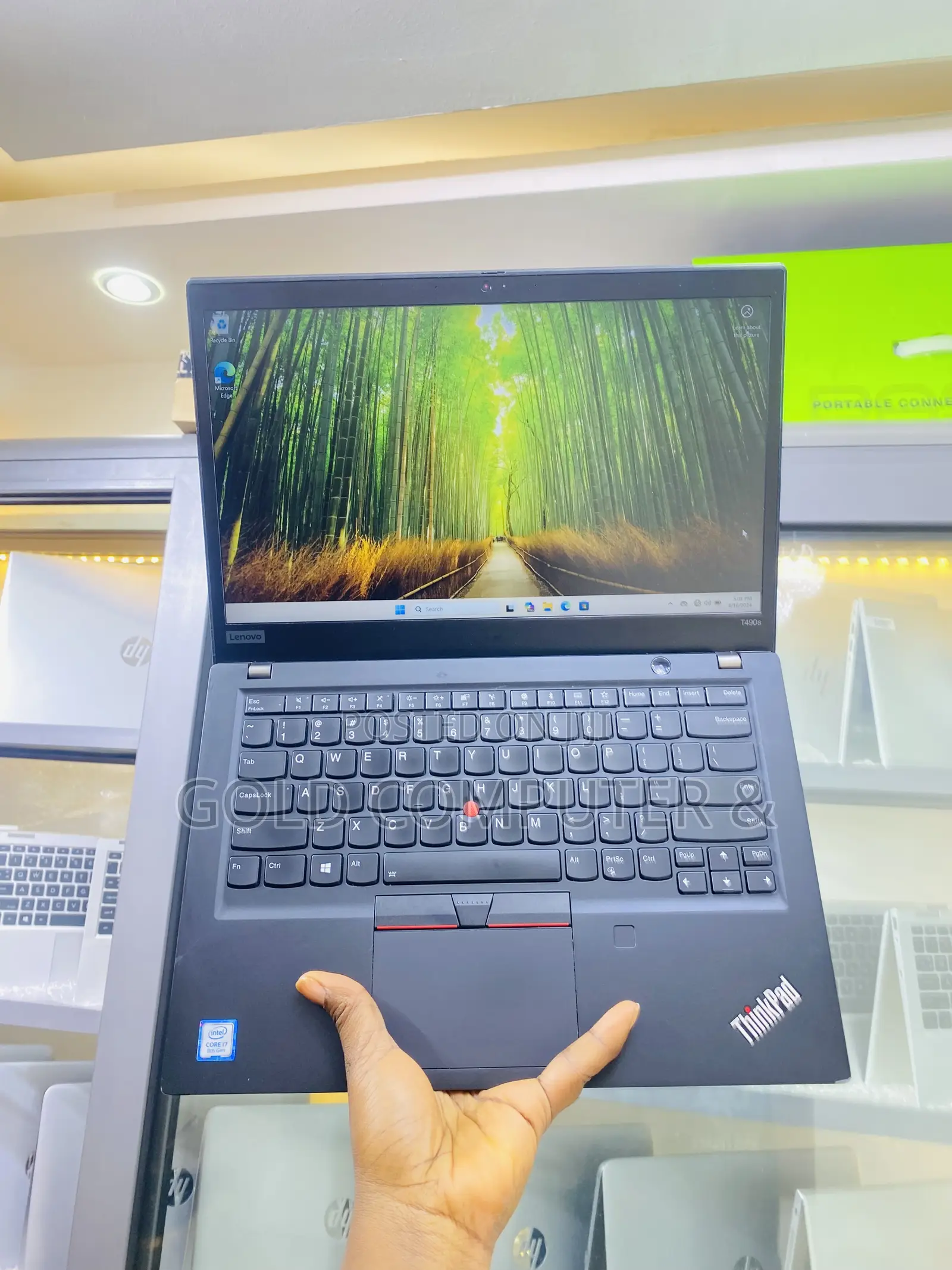 Laptop Lenovo ThinkPad T490s 8GB Intel Core i7 SSD 256GB