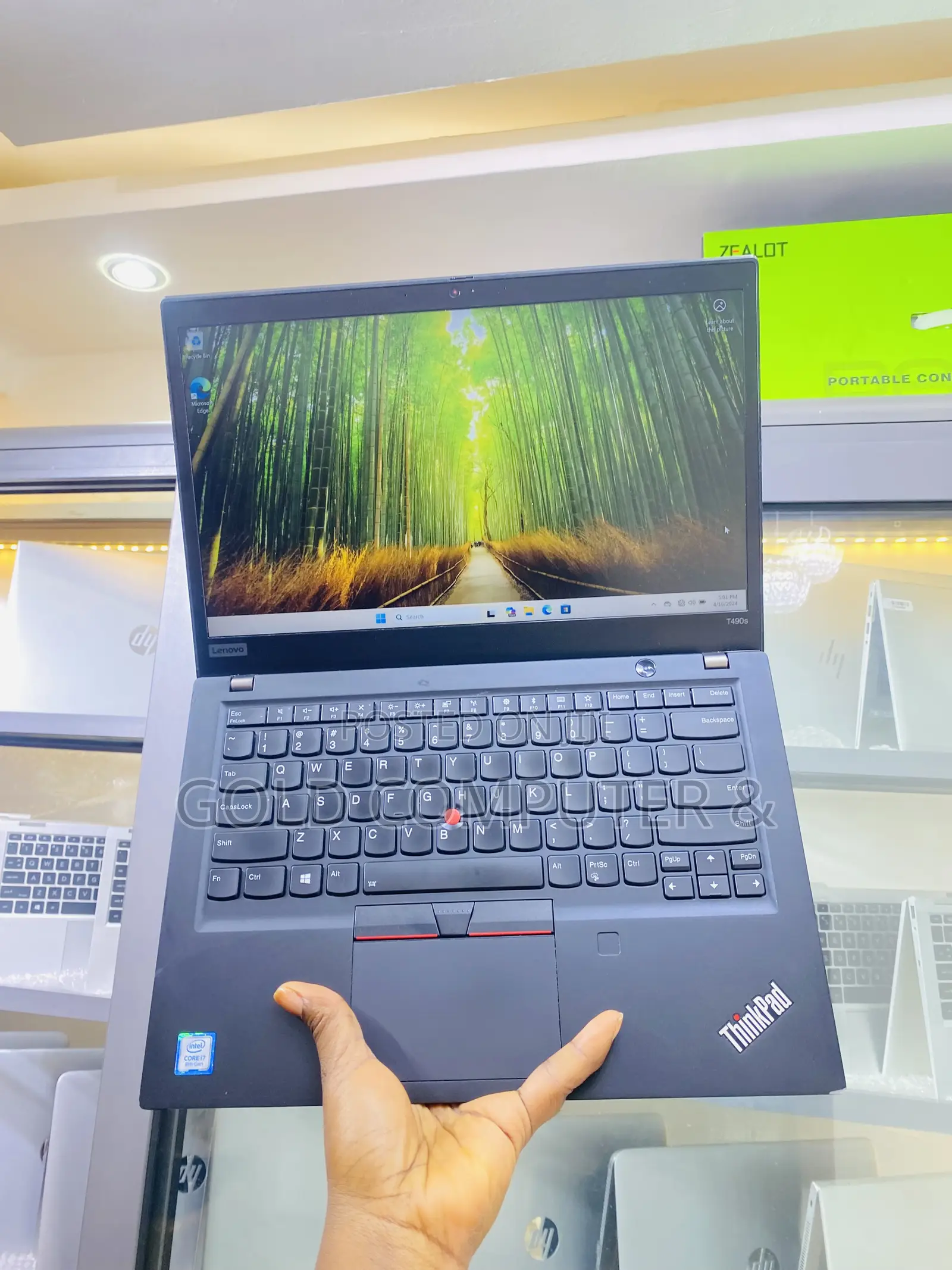Laptop Lenovo ThinkPad T490s 8GB Intel Core i7 SSD 256GB