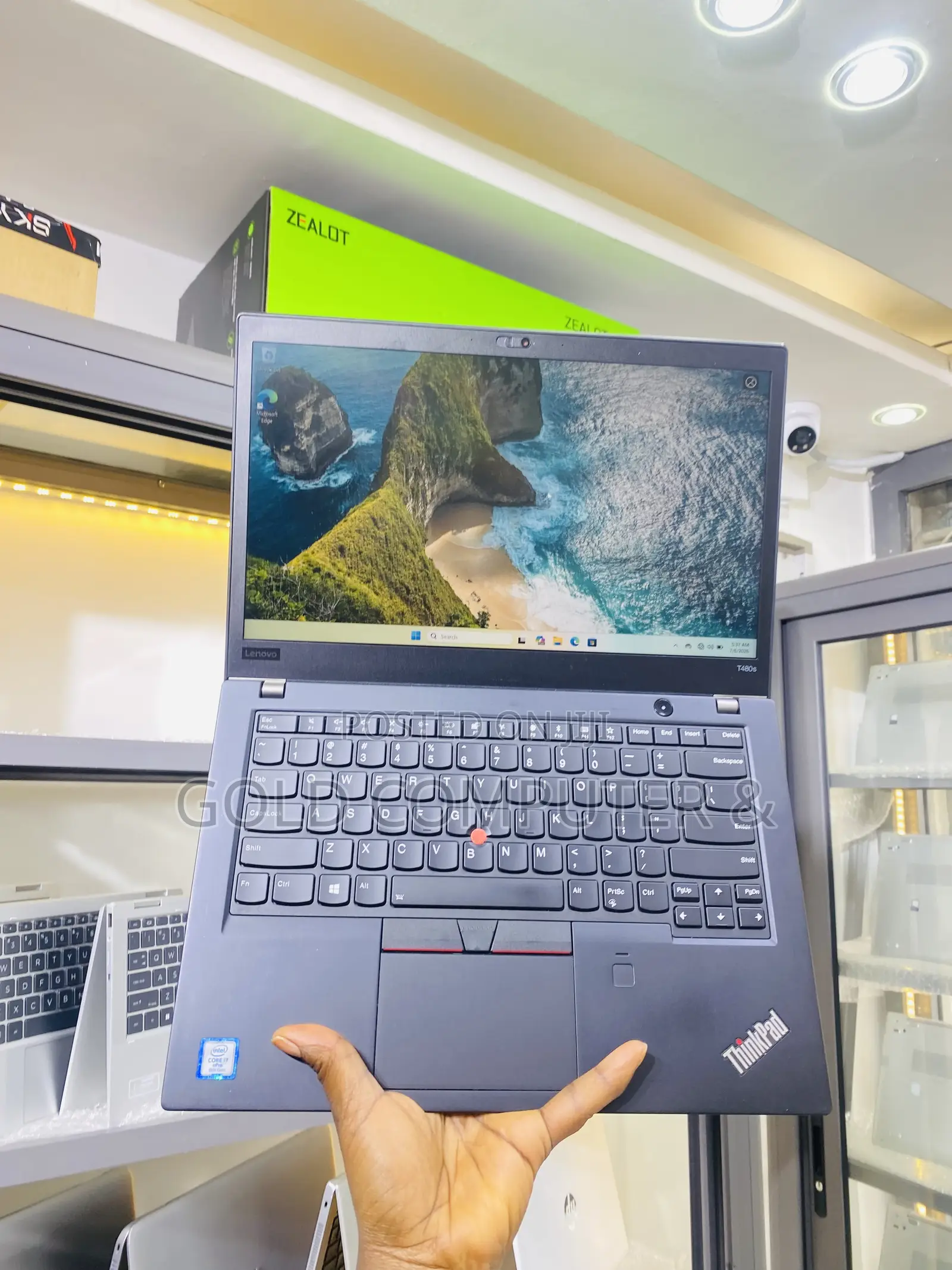 Laptop Lenovo ThinkPad T480s 8GB Intel Core i7 SSD 256GB