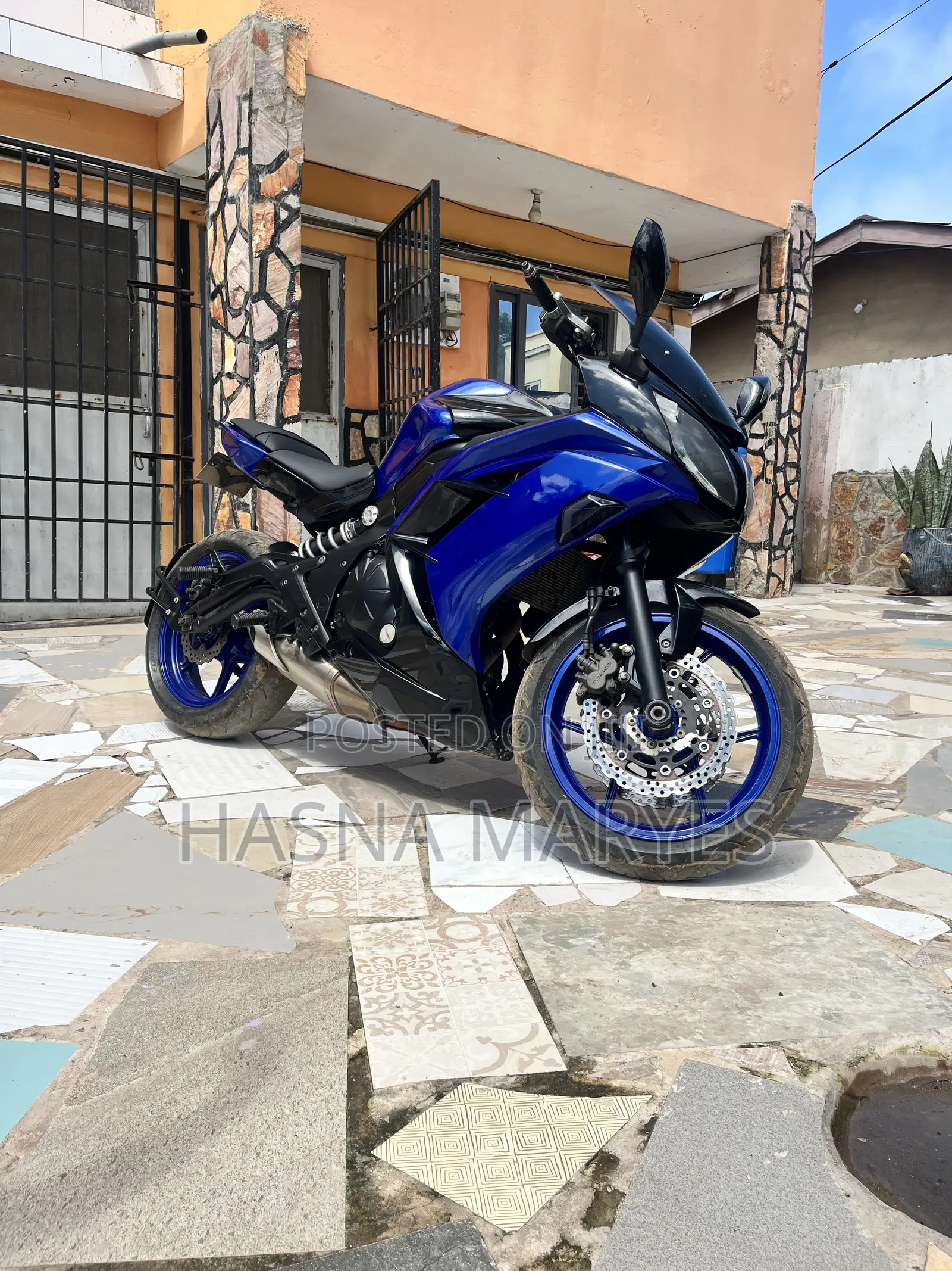 Kawasaki Ninja 650 2015 Blue