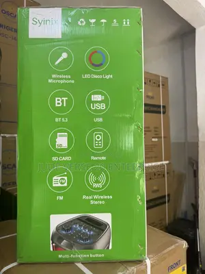 Syinix Powerful Bass Boom Speaker
