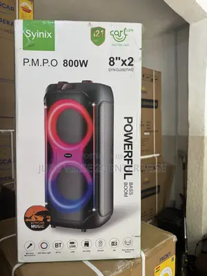 Syinix Powerful Bass Boom Speaker