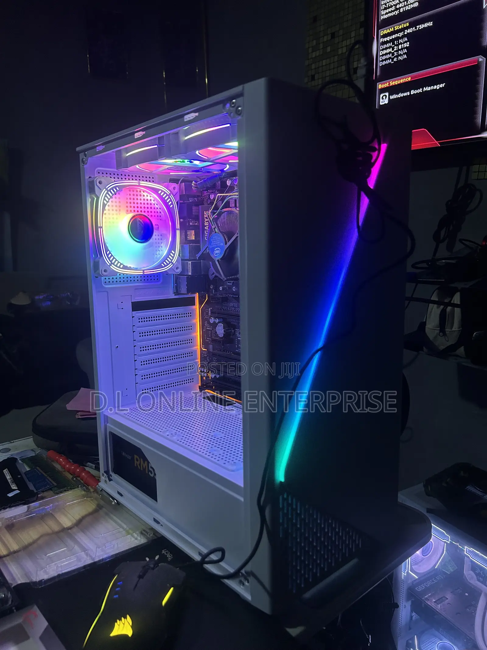 Desktop Computer Gigabyte 8GB Intel Core i7 SSD 256GB