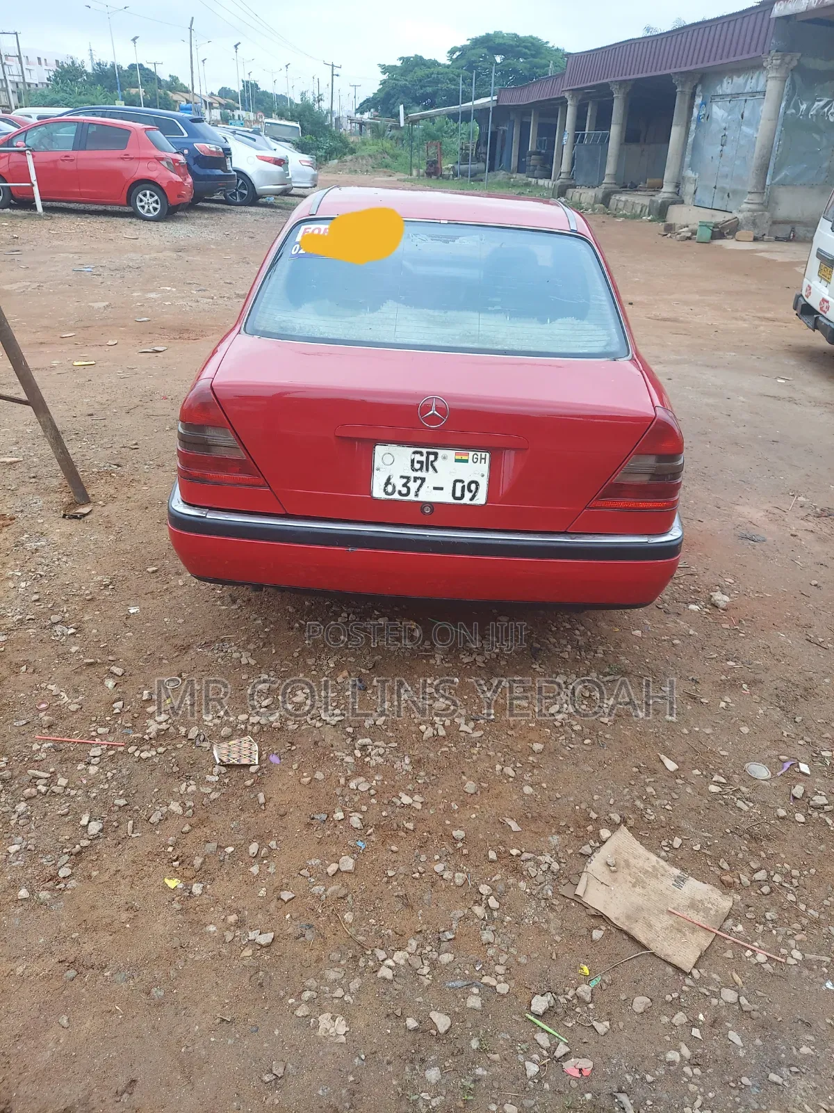Mercedes-Benz C180 2003 Red