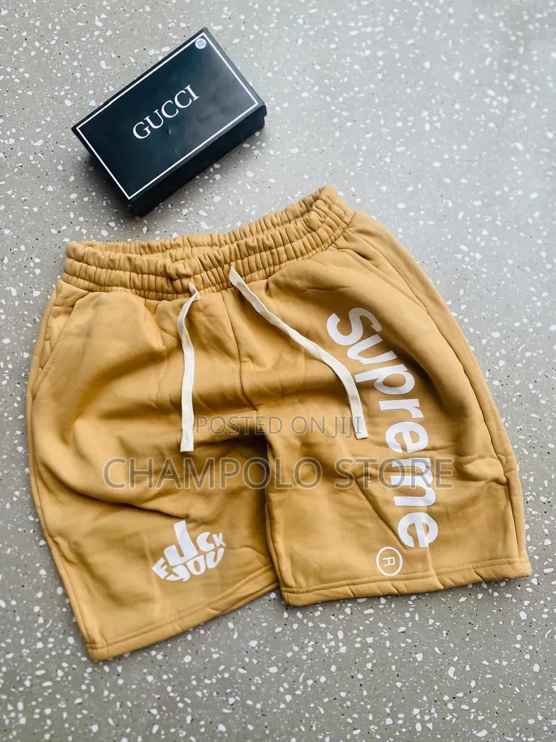 Premium Supreme Sweat Shorts – Mustard (All Colors)