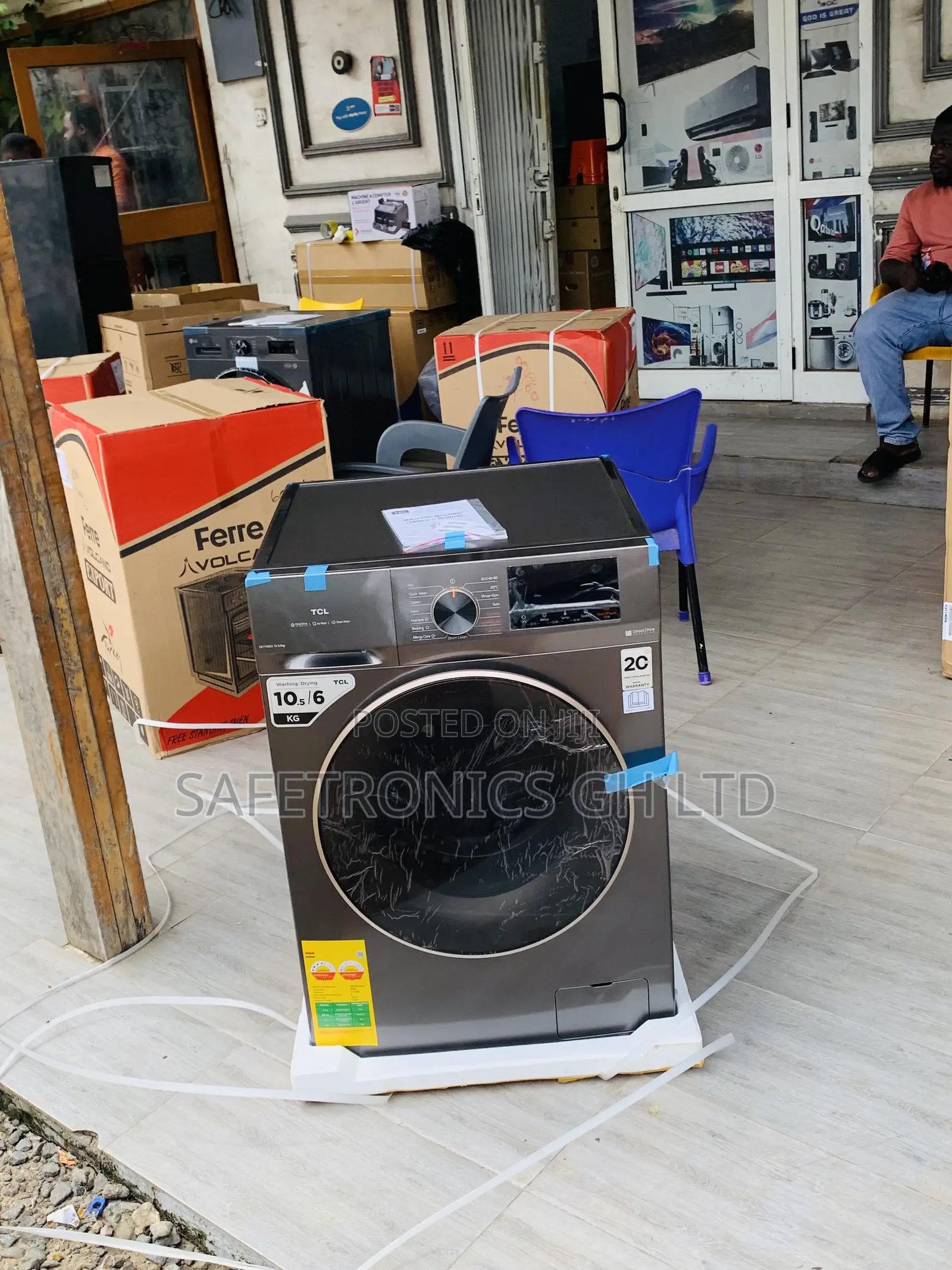 Best Quality TCL Washer 10.5kg Dryer 6kgs Washing Machine