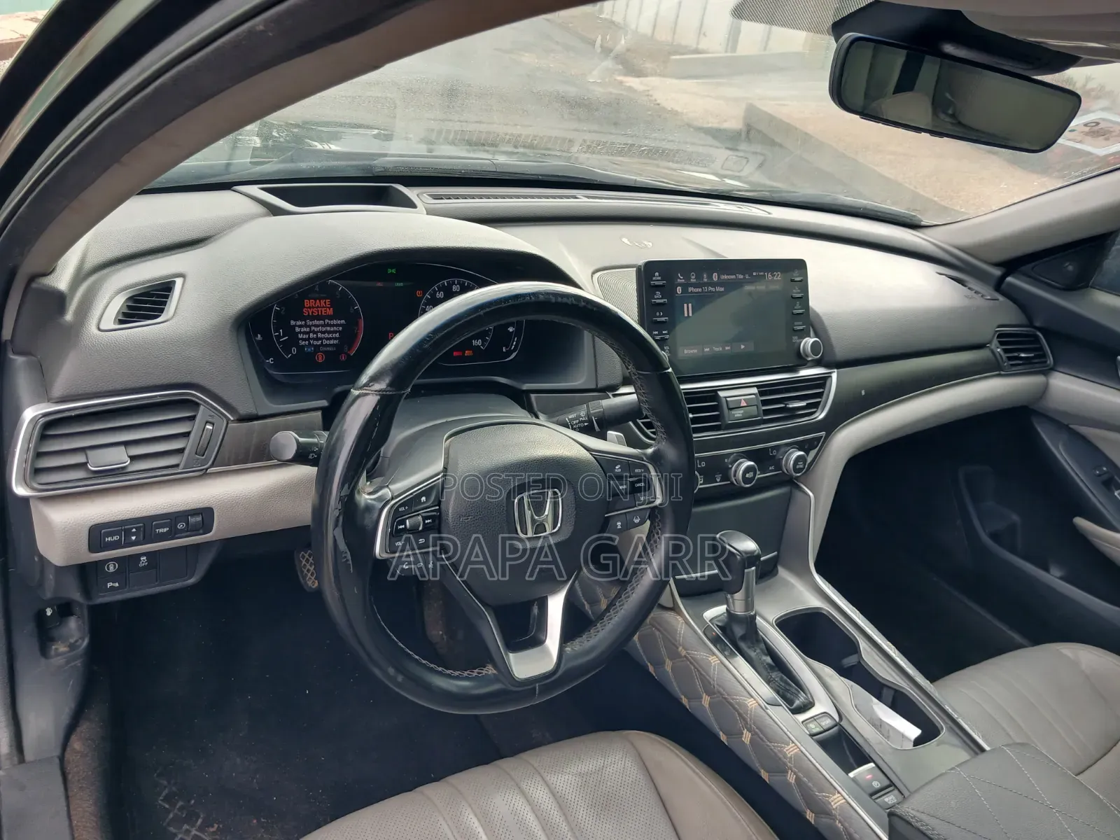 Honda Accord 2018 Black