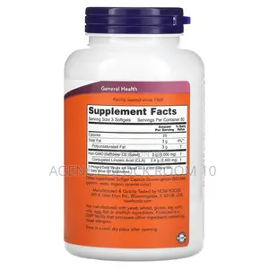 Pre-Order Now Foods Cla 800mg - 180 Softgels - Usa Import