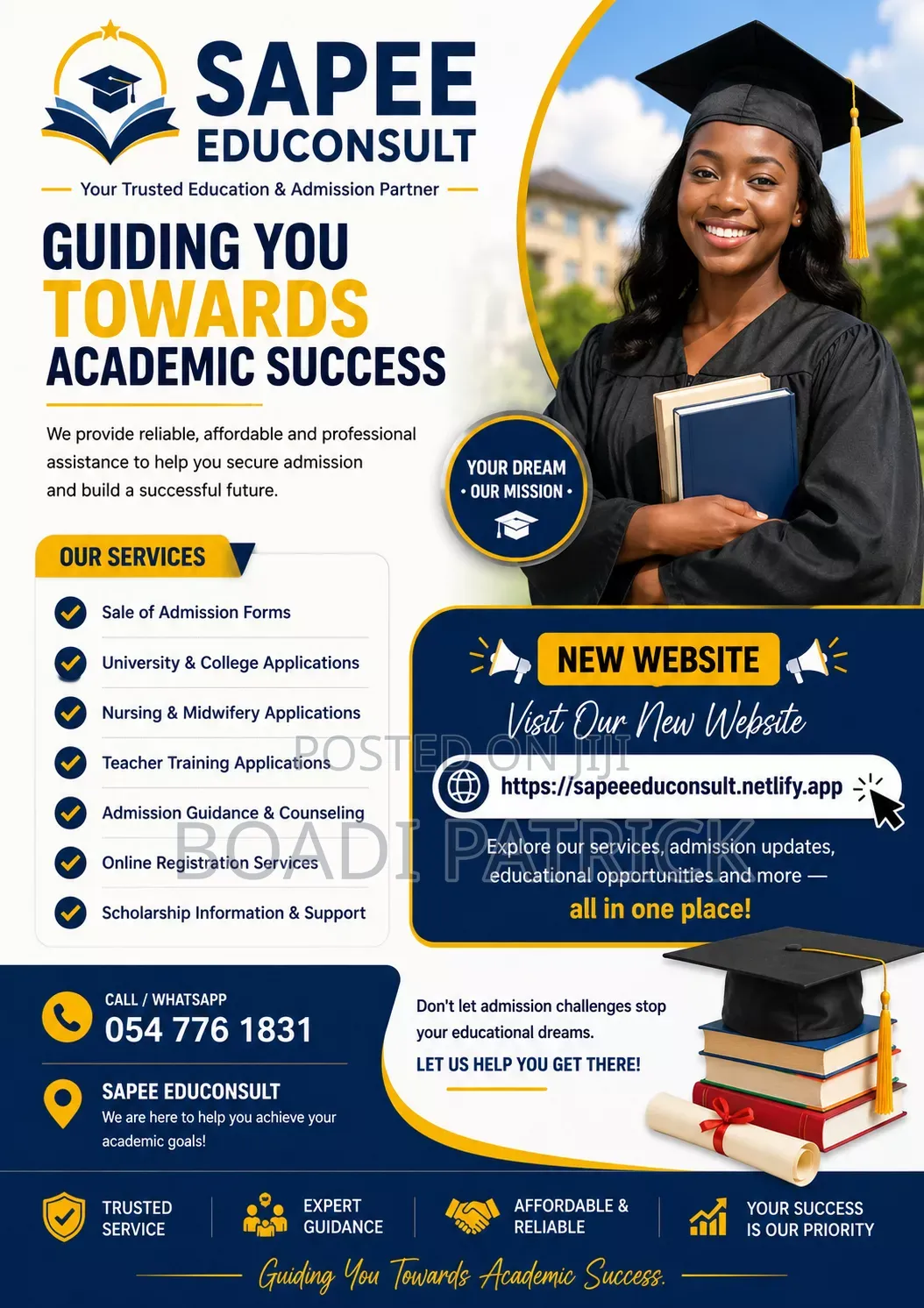 Tertiary (University, Security And College Recruitment Forms Filling