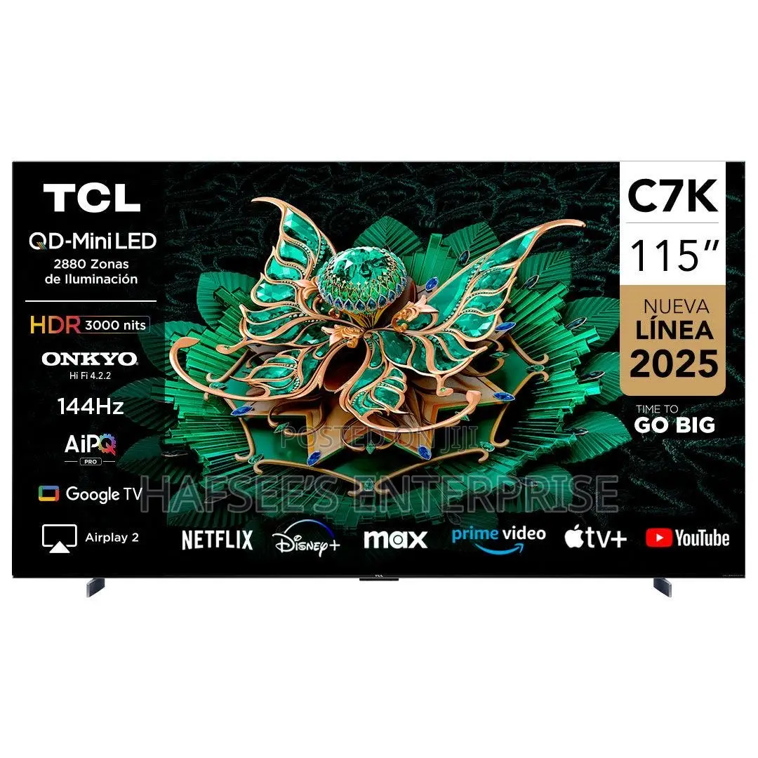 TCL 115 Inch Premium Qd Mini Led Google Tv
