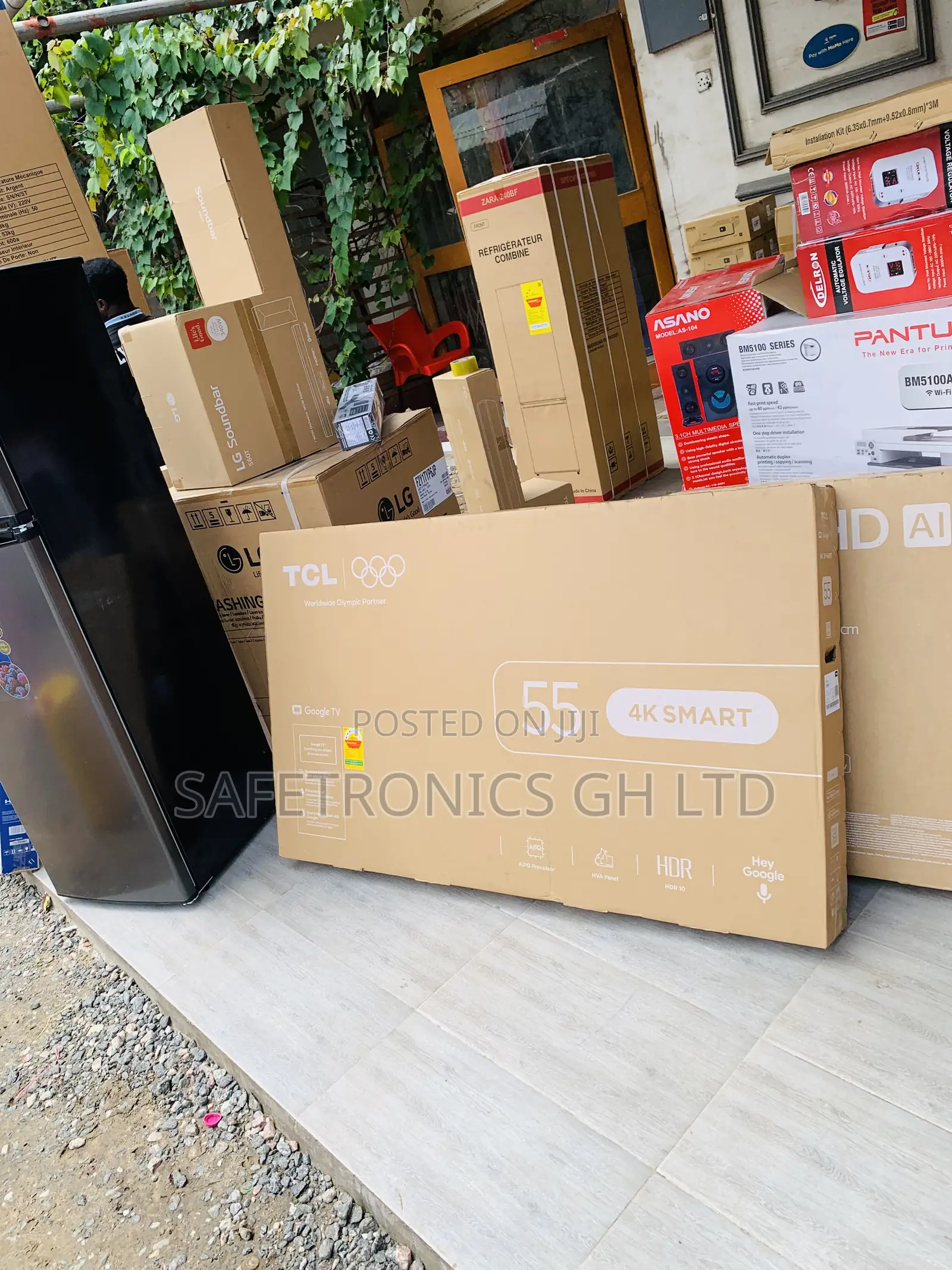 Newly Virtual TCL 55 Inch Smart Tv , Uhd Led - 55p65