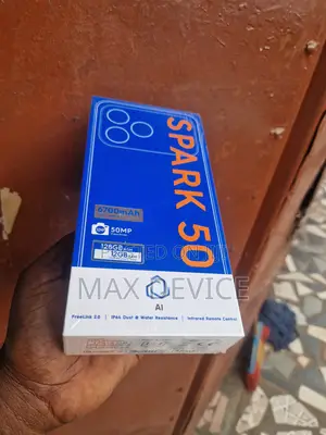 New Tecno Spark 50 128 GB Black