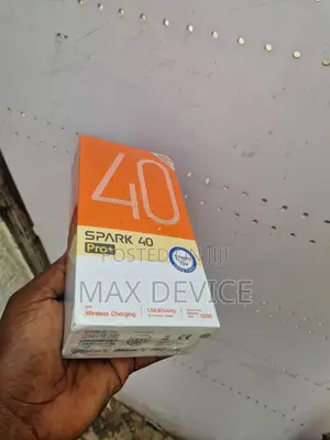 New Tecno Spark 40 Pro+ 256 GB Black