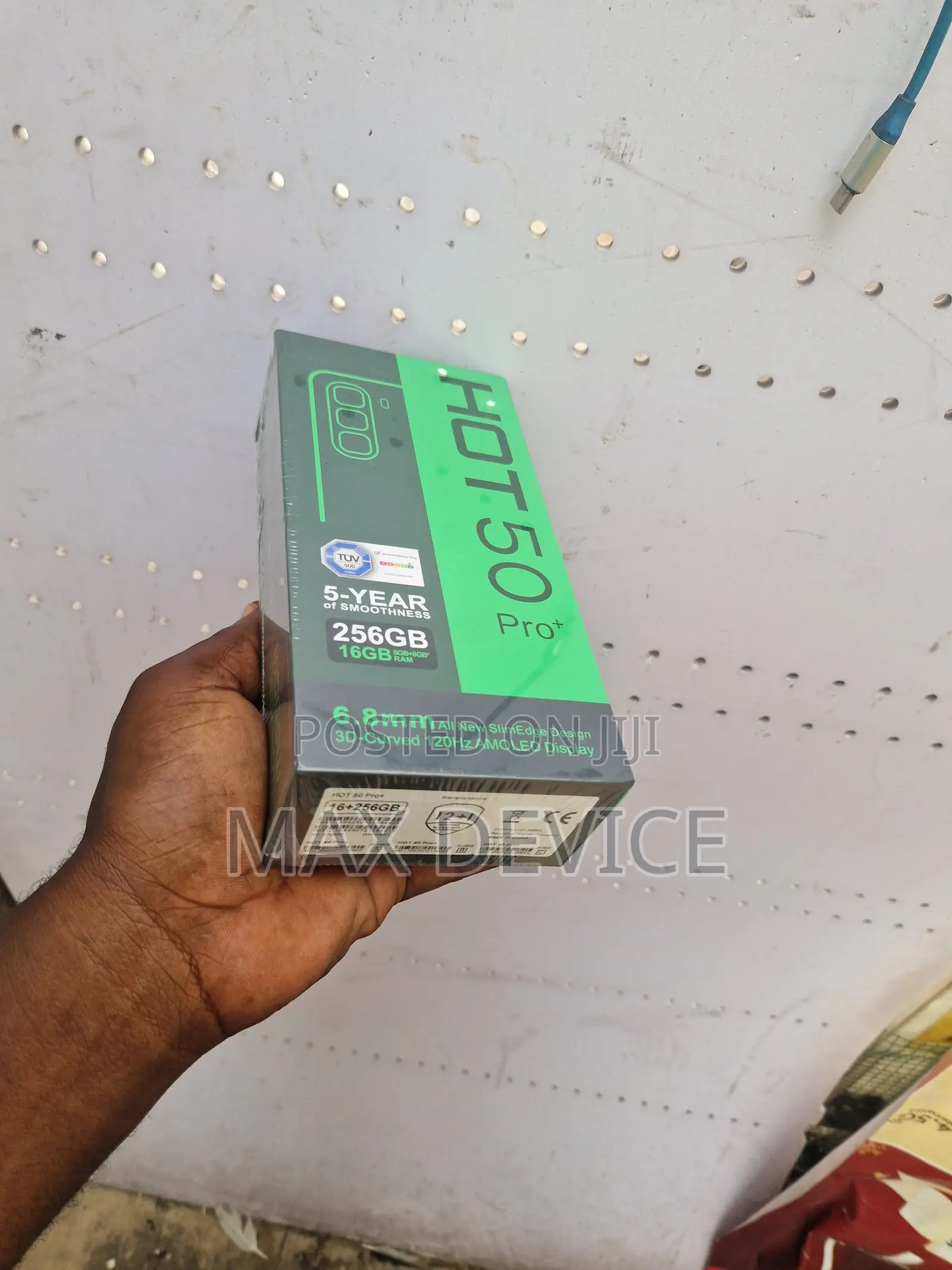 New Infinix Hot 50 Pro+ 4G 256 GB Black