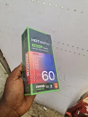 New Infinix Hot 60 Pro+ 256 GB Black
