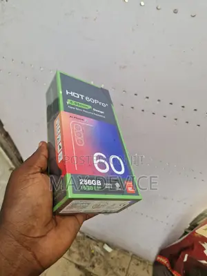 New Infinix Hot 60 Pro+ 256 GB Black