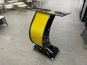 Sstylish High-Quality Tempered Glass Pulpit
