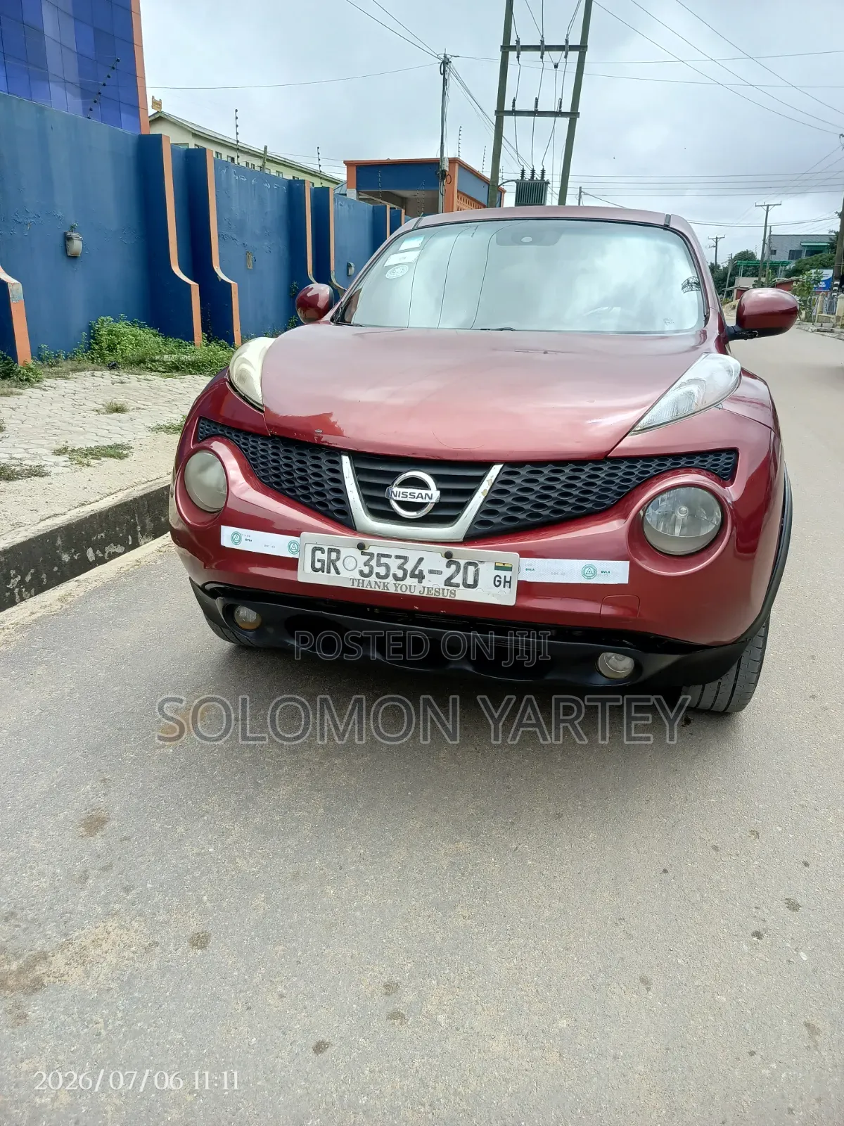 Nissan Juke 2013 Red