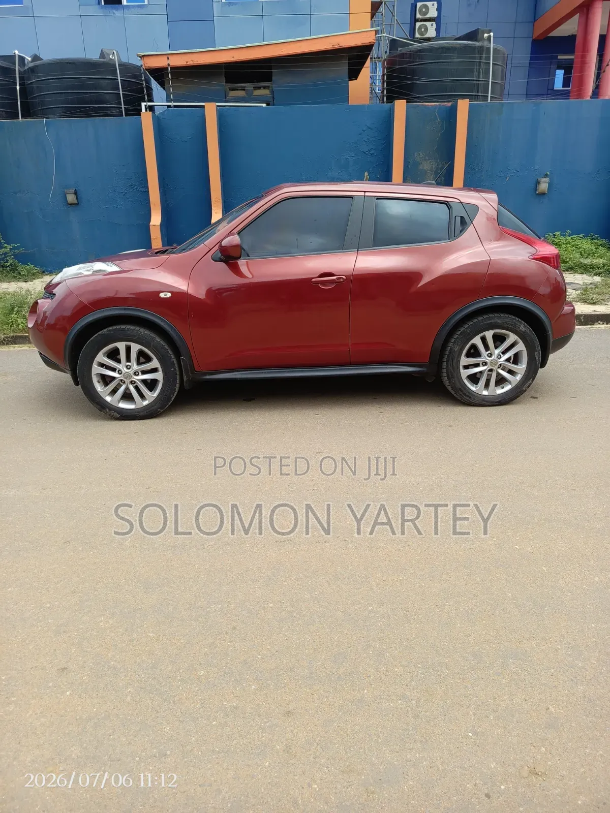 Nissan Juke 2013 Red
