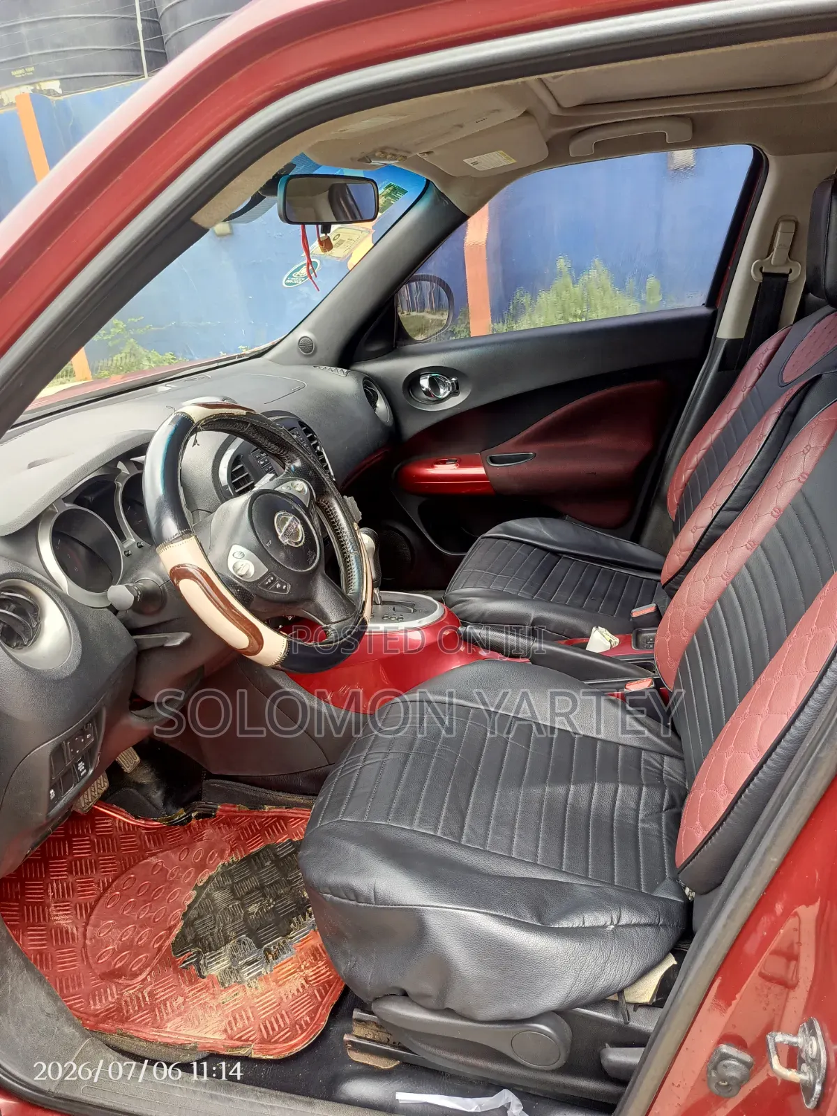 Nissan Juke 2013 Red